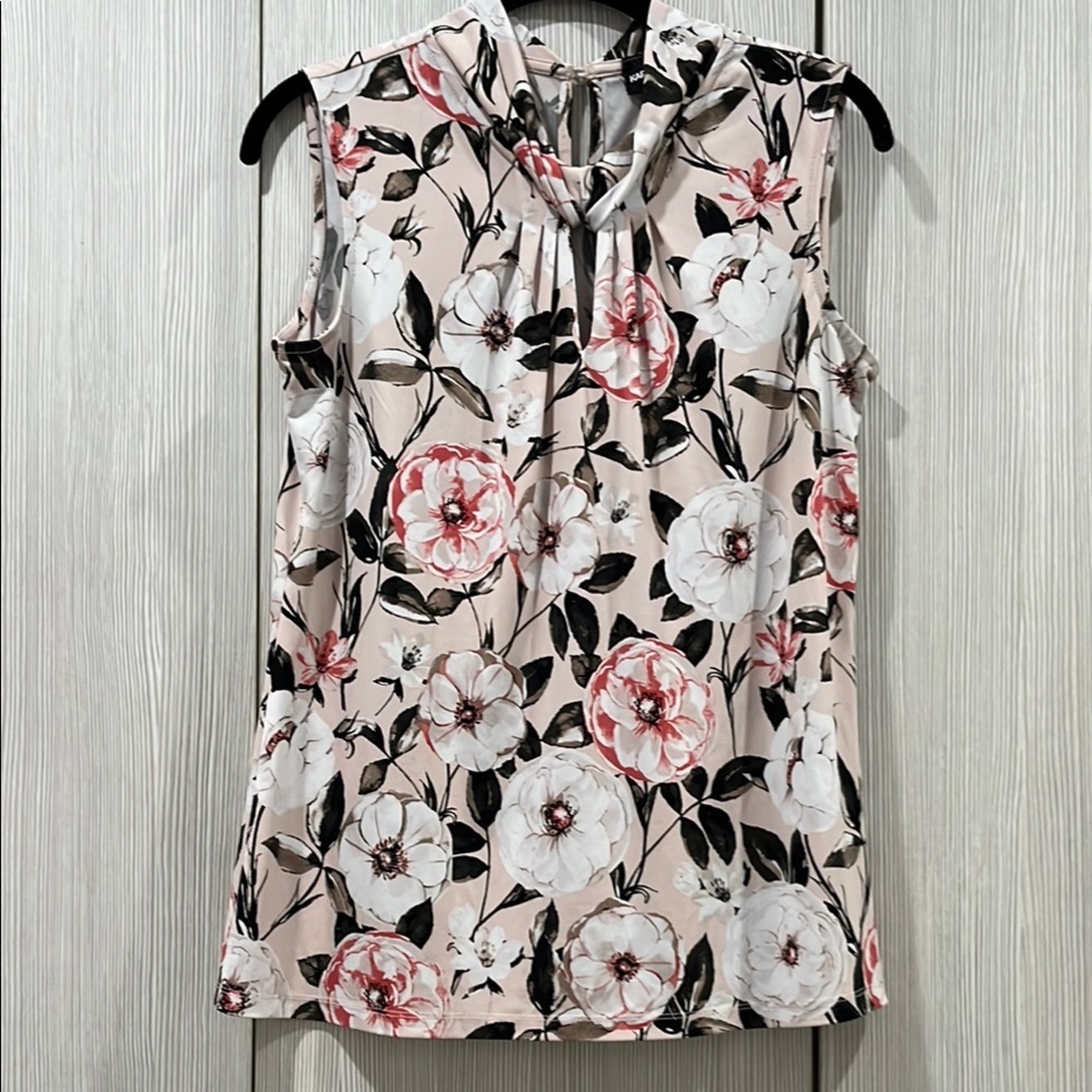 Karl‎ Lagerfeld | Floral Sleeveless Blouse | Women’s Size Small